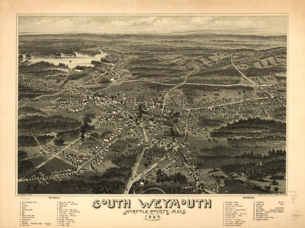 South Weymouth Mass 1885