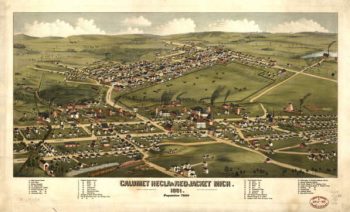 Calumet MI Color 1881