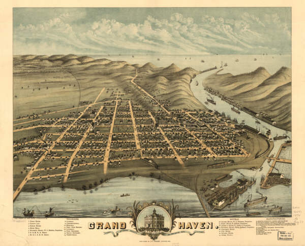 Grand Haven MI 1874