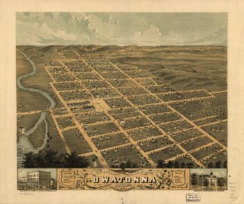 Owatonna MN Color 1870