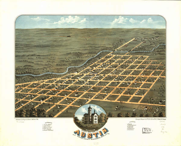 Austin MN 1870