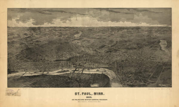 Saint Paul MN 1888