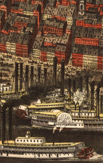 Saint Louis MO Color 1874