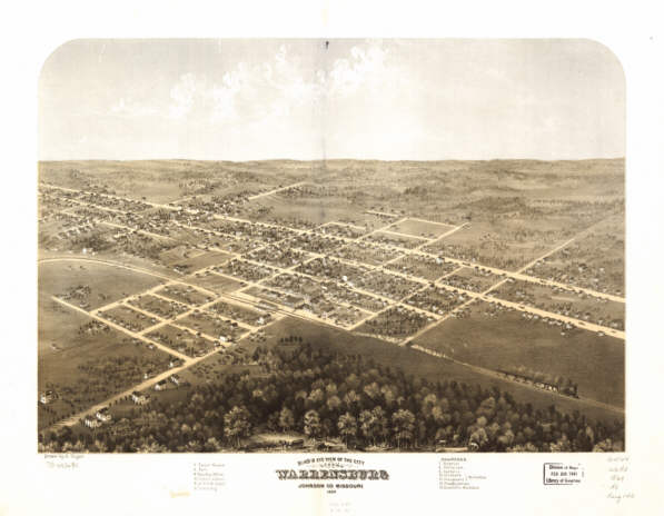 Warrensburg MO 1869