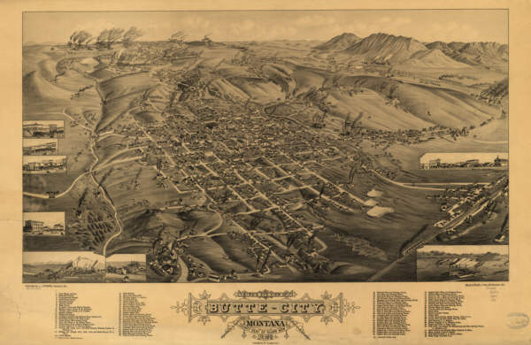 Butte City MT 1884