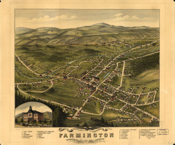 Farmington NH Color 1877