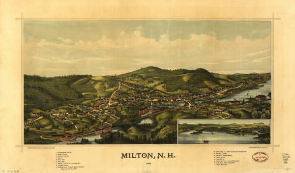 Milton NH Color 1888