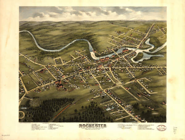Rochester NH Color 1877