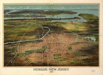 Newark NJ Color 1916