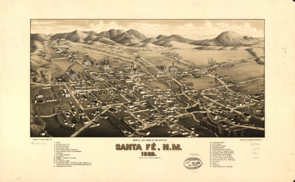 Santa Fe NM 1882