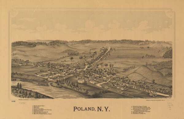 Poland NY 1890