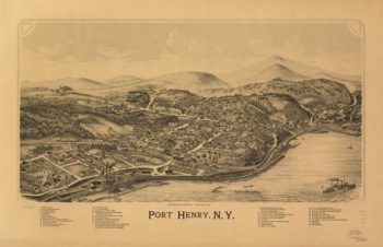 Port Henry NY 1889