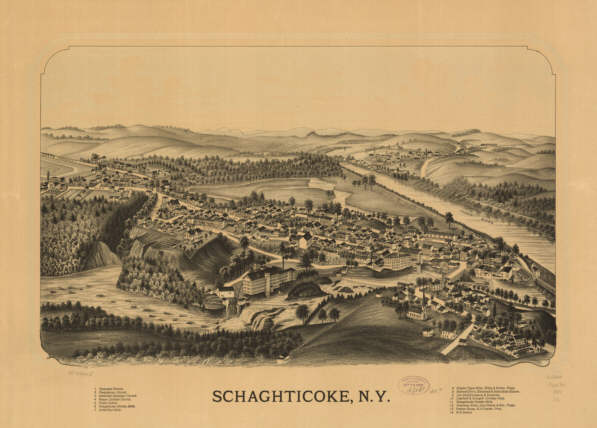 Schaghticoke NY 1889