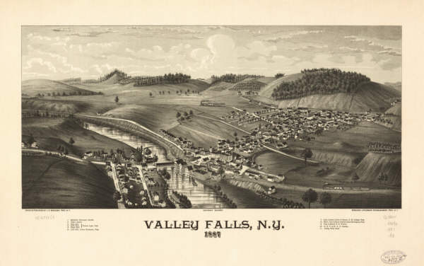 Valley Falls NY 1887