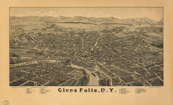 Glenn Falls NY 1884