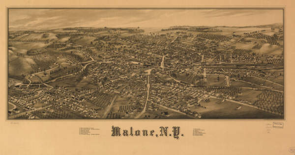 Malone NY 1886