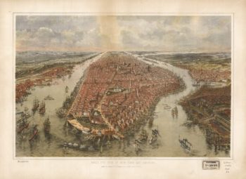New York NY Color 1865