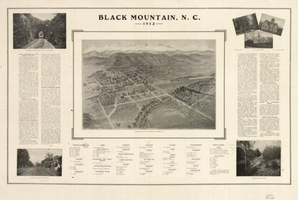 Black Mountain NC 1912