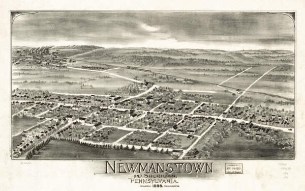 Newmanstown Sheridan PA 1898