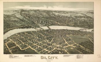Oil City PA 1896