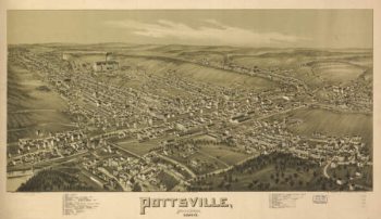 Pottsville PA 1889