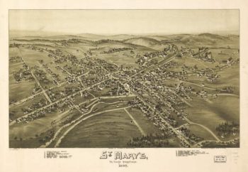 Saint St Marys PA 1895