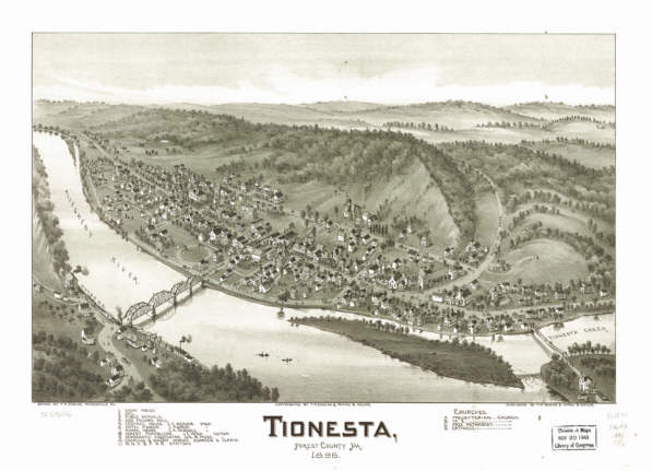 Tionesta PA 1896