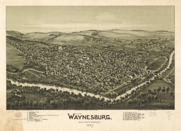 Waynesburg PA 1897