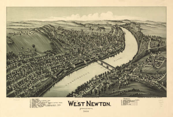West Newton PA 1900