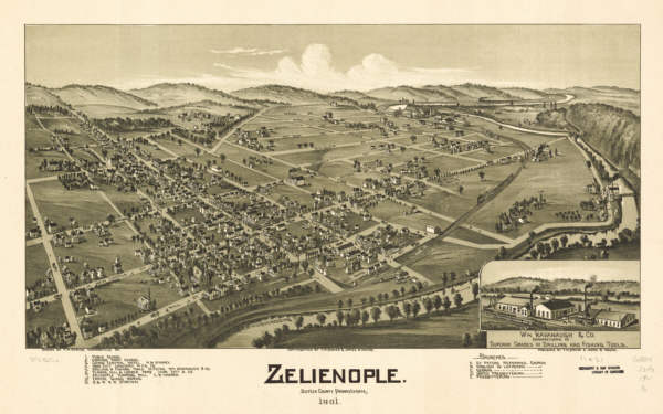 Zelienople PA 1901