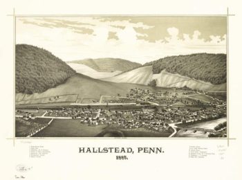 Hallstead PA 1887