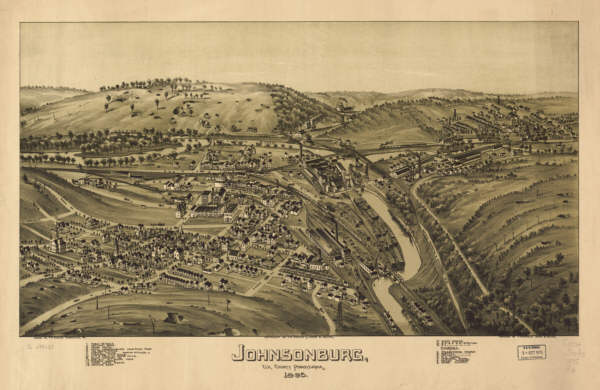 Johnsonburg PA 1895