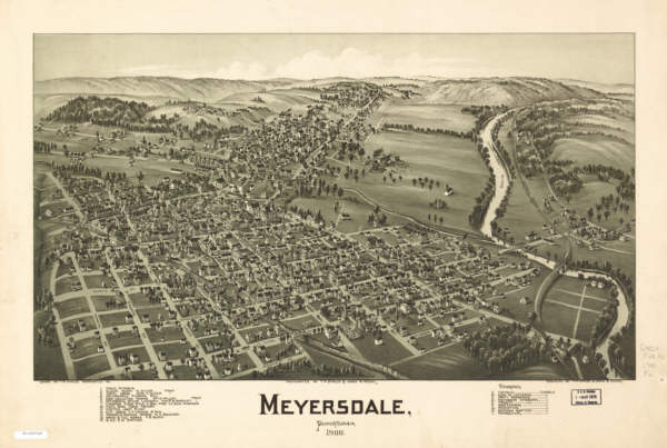 Meyersdale PA 1900