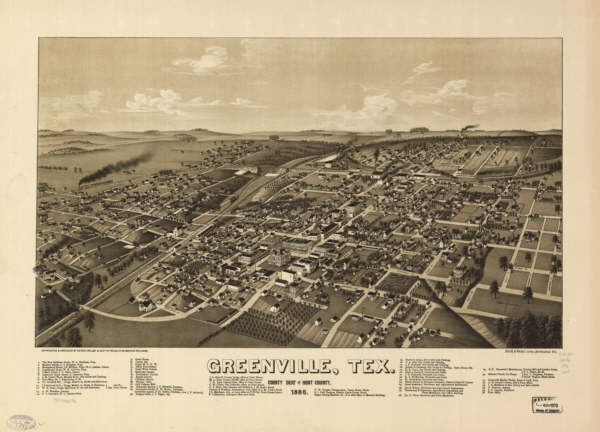 Greenville TX 1886