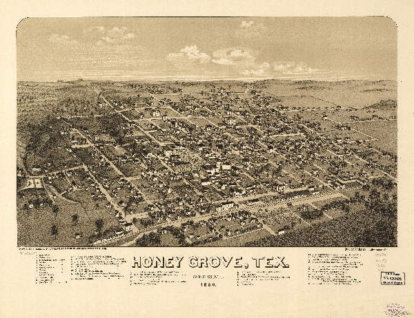 Honey Grove TX 1886