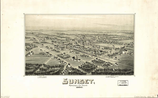 Sunset TX 1890