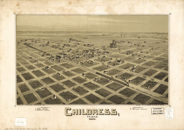 Childress TX 1890