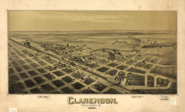 Clarendon TX 1890