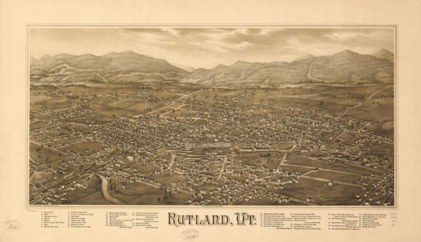 Rutland VT 1885