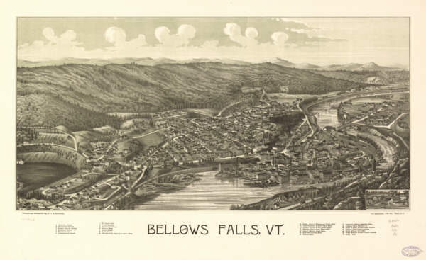 Bellows Falls VT 1886