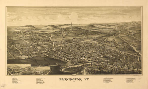 Bennington VT 1887