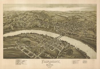 Fairmont & Palatine WV 1897