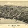 Saint St Marys WV 1899