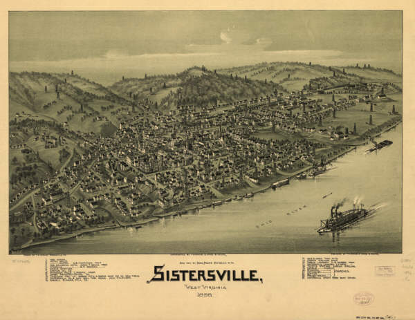 Sistersville WV 1896