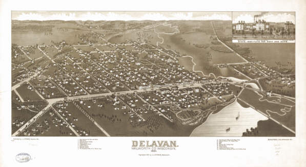 Delavan WI 1884