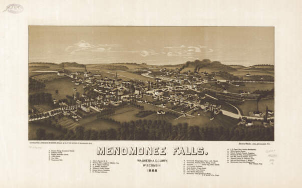 Menomonee Falls WI 1886