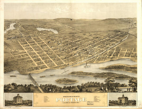 Portage WI 1868