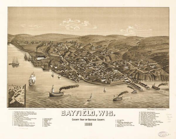 Bayfield WI 1886