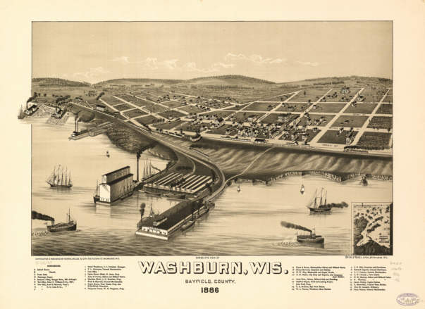 Washburn WI 1886