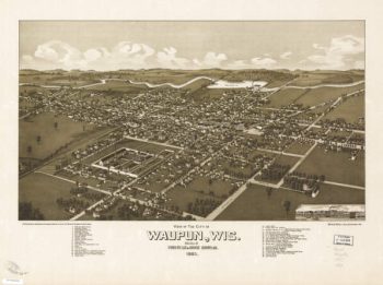 Waupun WI 1885
